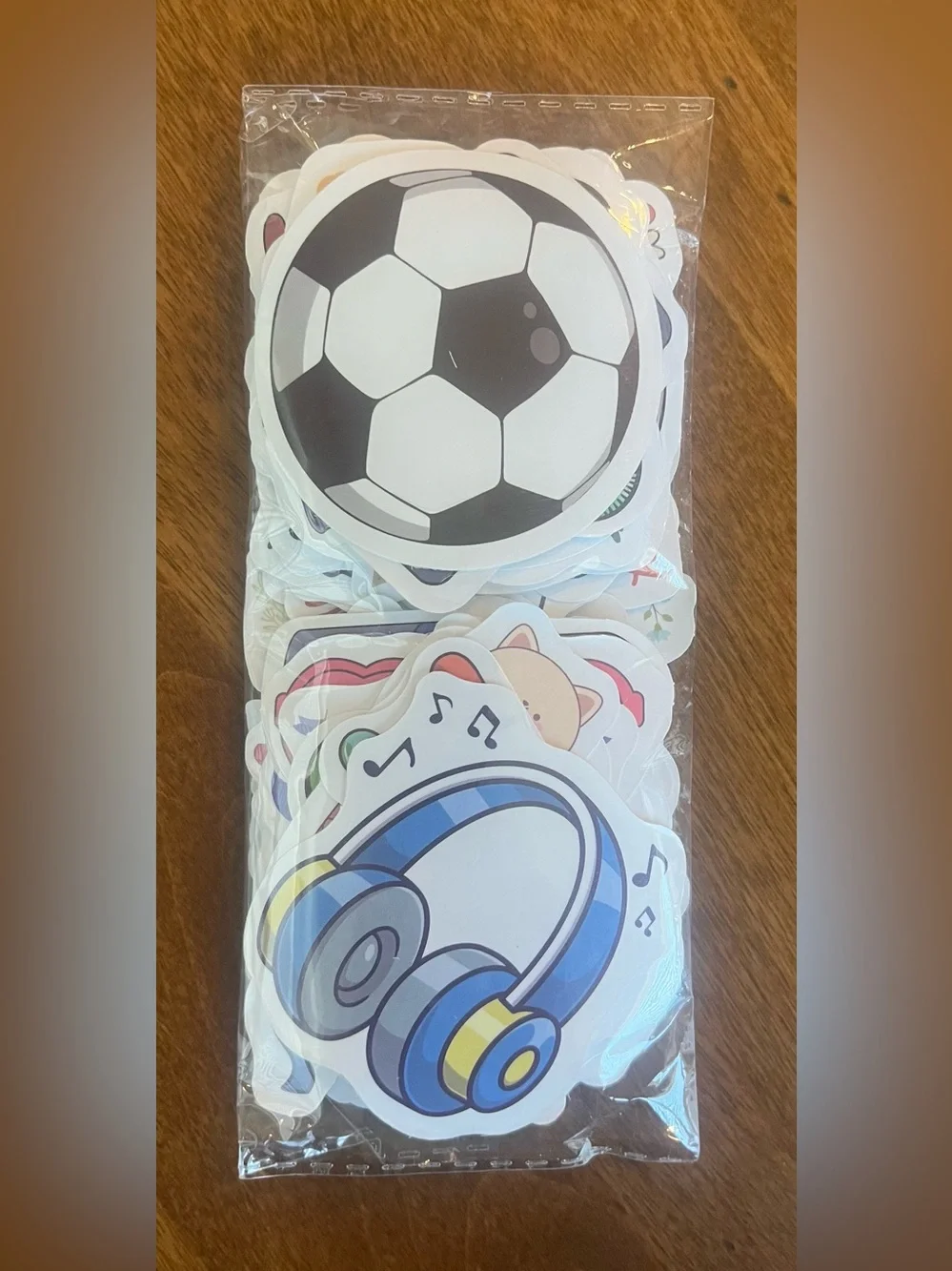 QTY 100 Colorful Sticker Pack Large 2-3 inches each NEW
